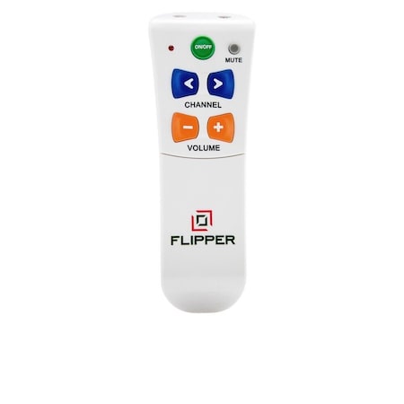 Flipper Big Button Universal TV Remote FLIPPER